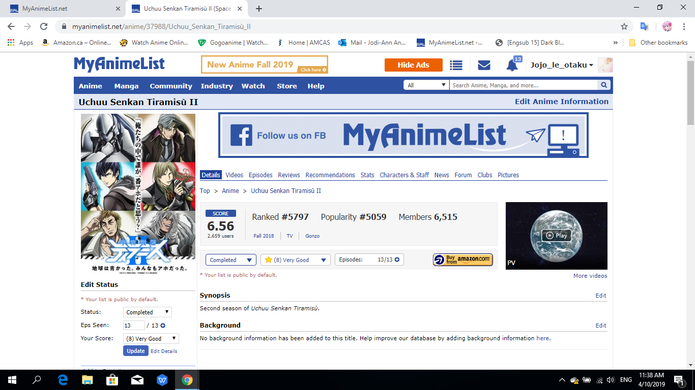 2019 Anime Watching Challenge Sign Up Open Until Dec 15 504 Forums Myanimelist Net