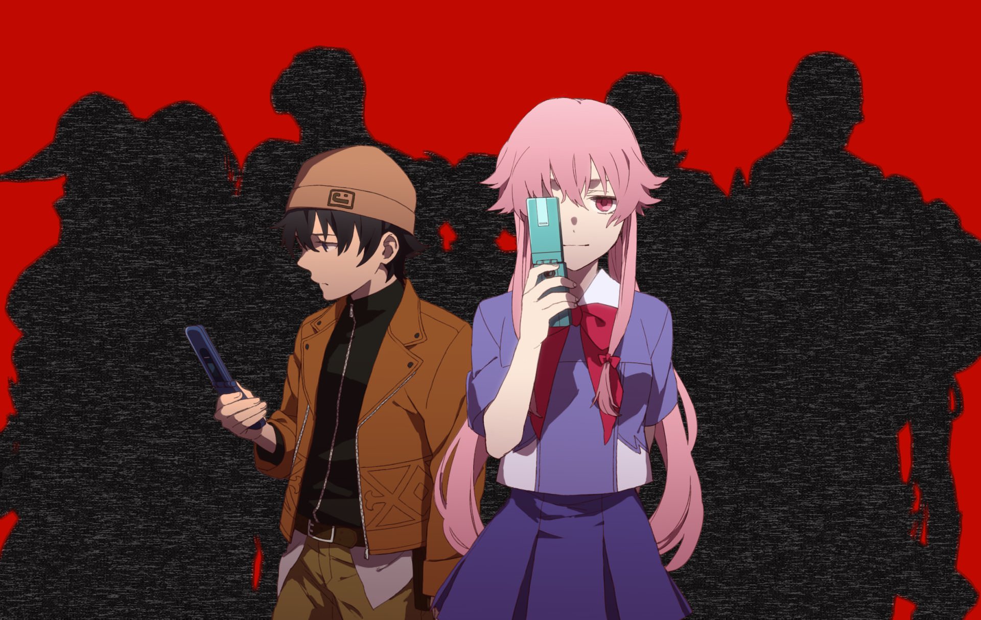 ahahhaa poor yuno  Mirai nikki, Mirai nikki future diary, Hunterxhunter  funny