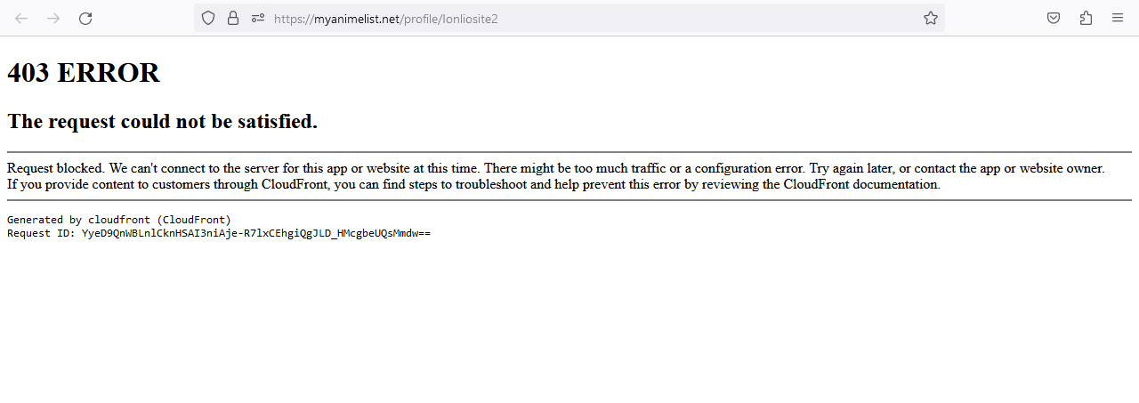 Am I the only one with this problem? - Forums - MyAnimeList.net