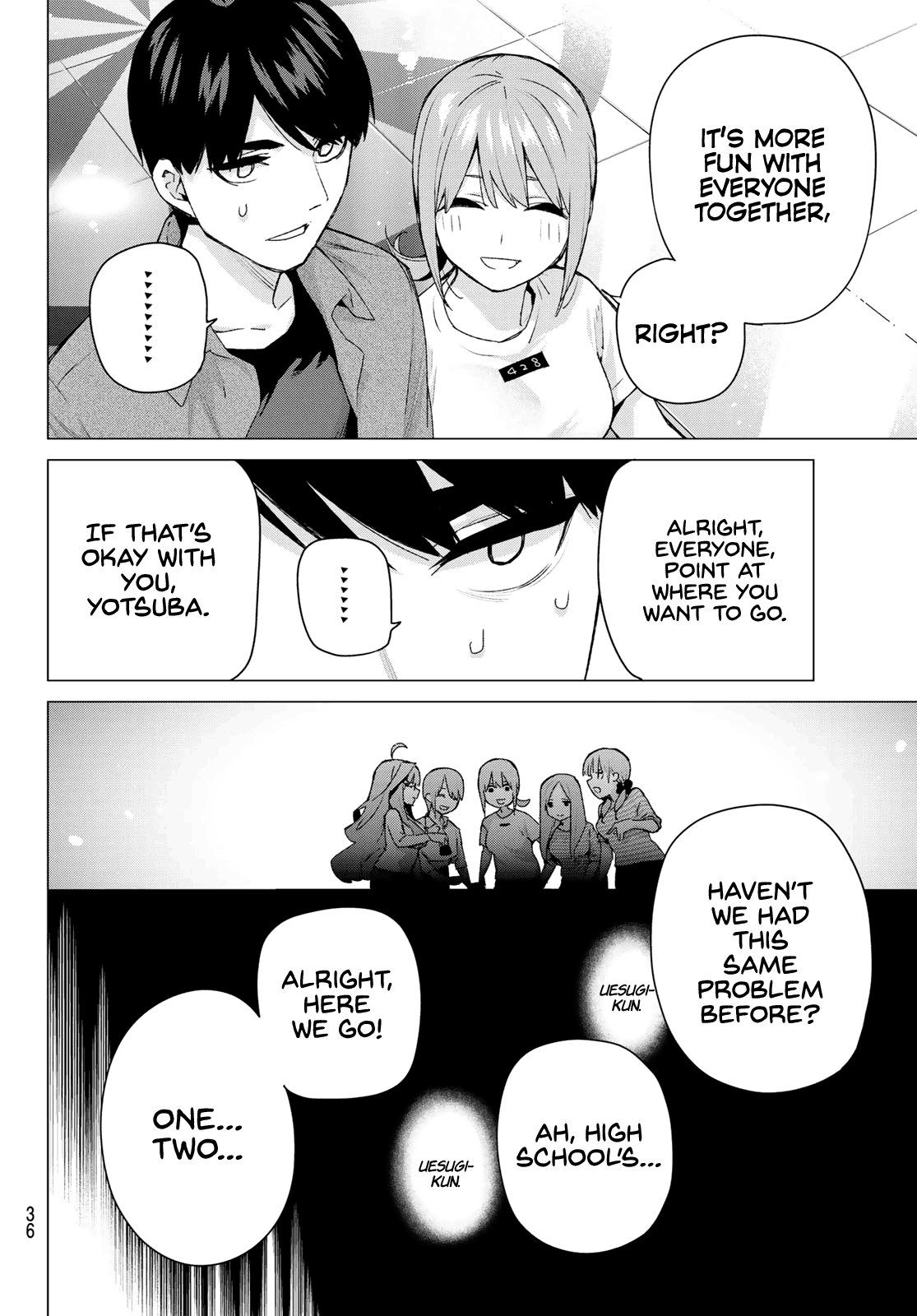 Strength, Future, and Love: Looking Back at Chapter 98 of Go-toubun no  Hanayome