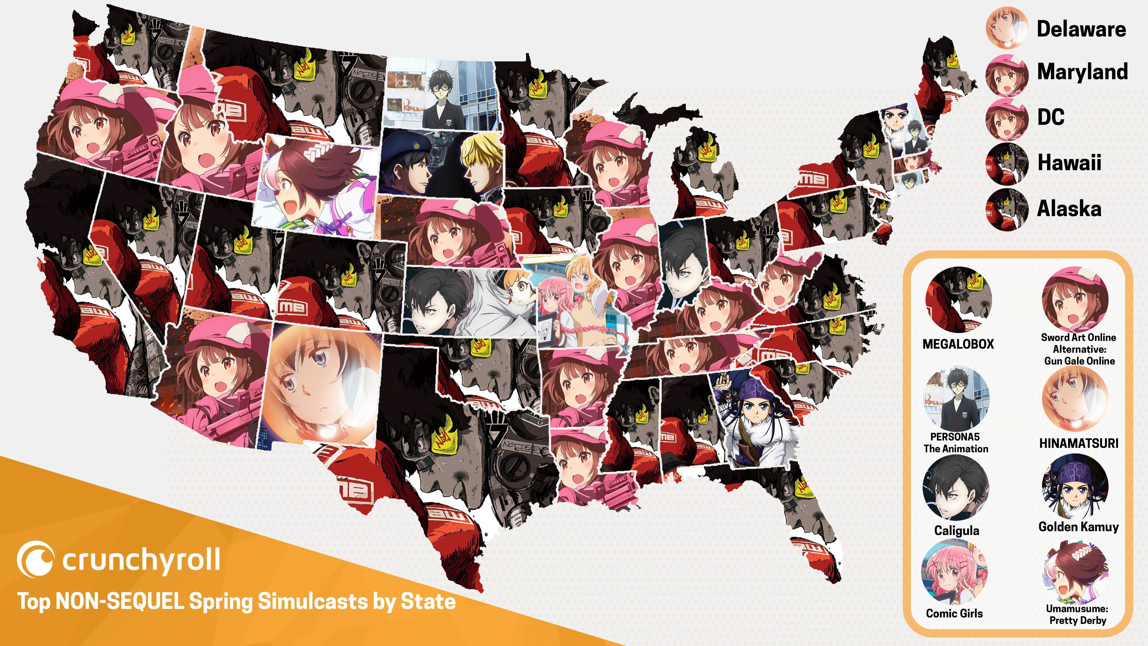 Crunchyroll - Crunchyroll's Top Fall Anime by Country: Europe Edition!