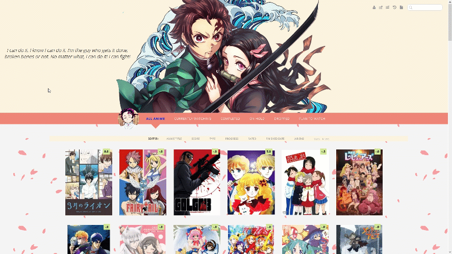 My Anime List designs, themes, templates and downloadable graphic