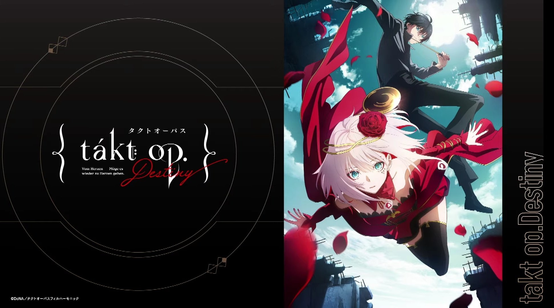 Takt Op.Destiny – 2° trailer do anime original dos estúdios MAPPA