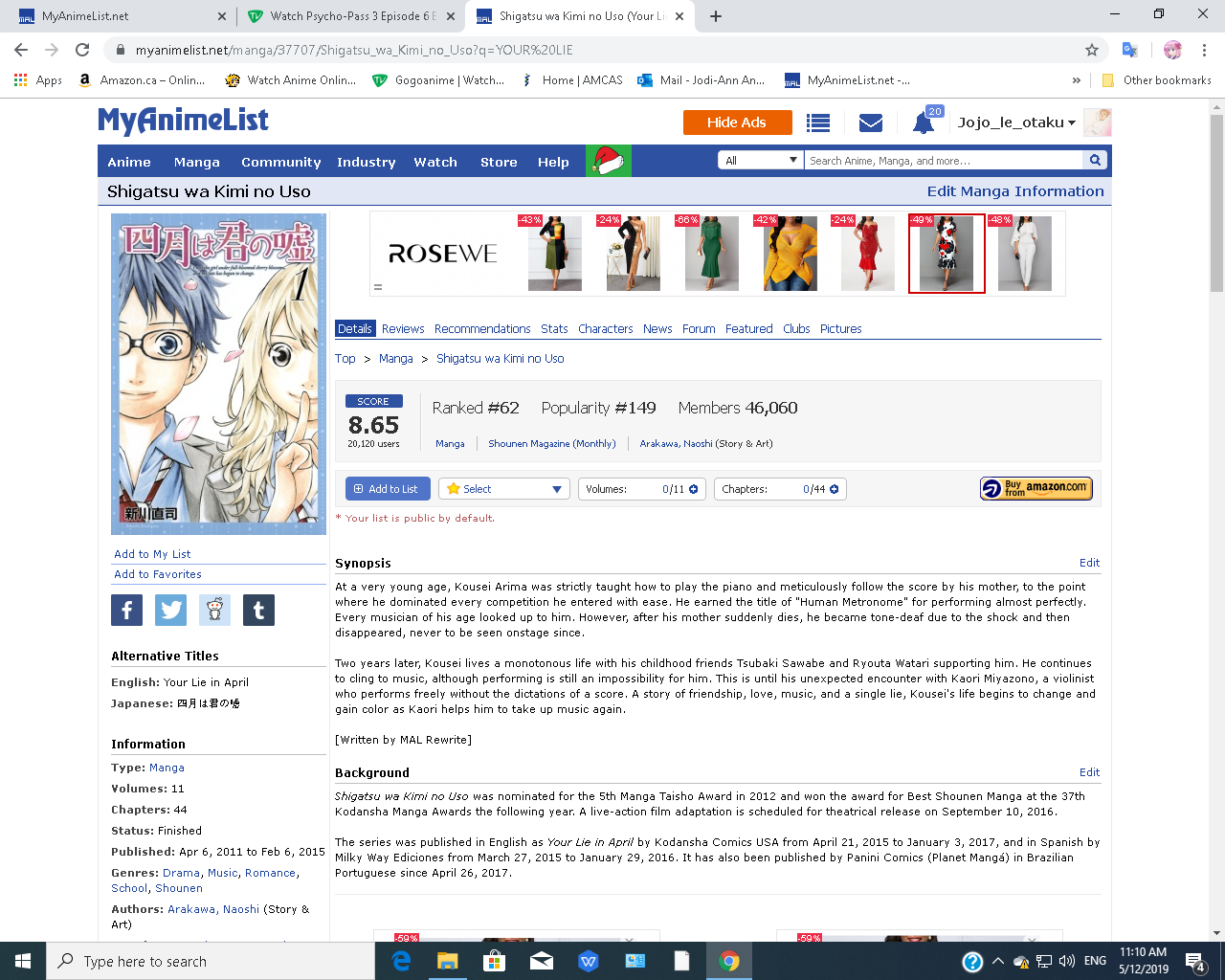 2019 Anime Watching Challenge Sign Up Open Until Dec 15 504 Forums Myanimelist Net