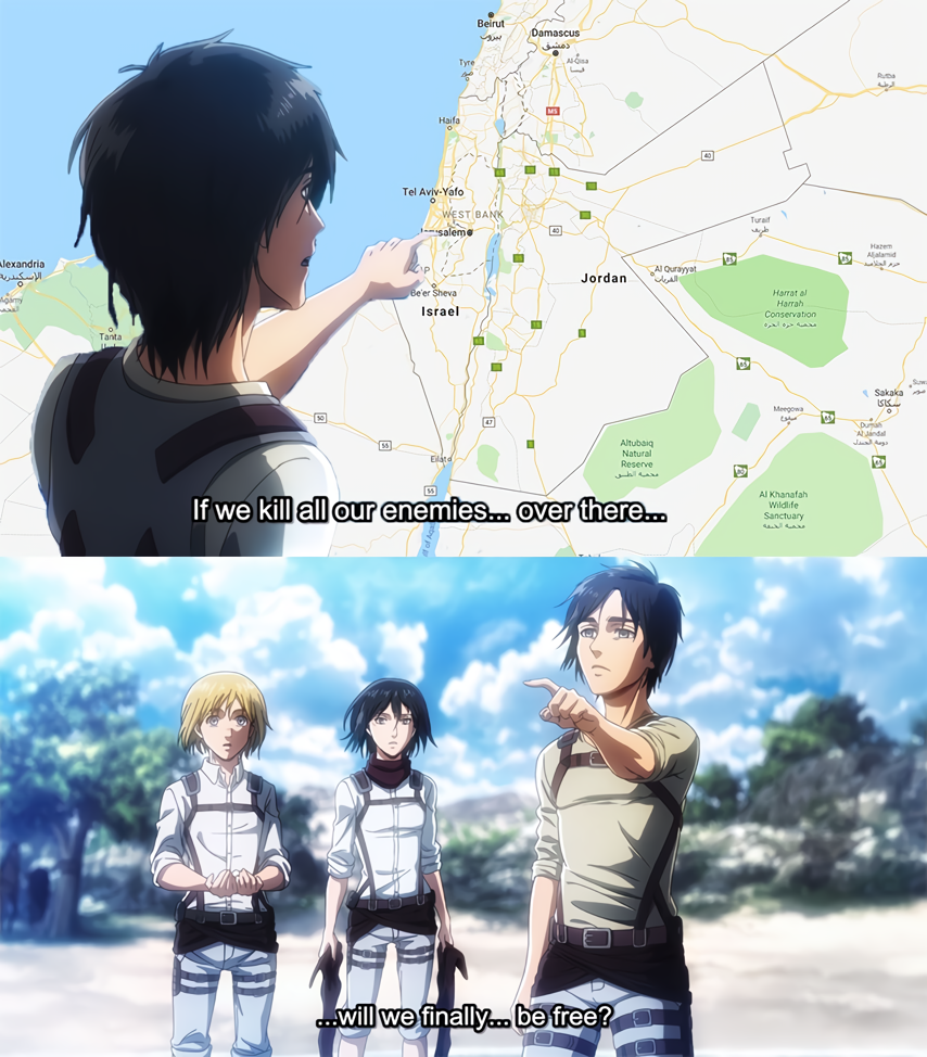 Kaguya-sama fandom are referencing AoT again! : r/titanfolk