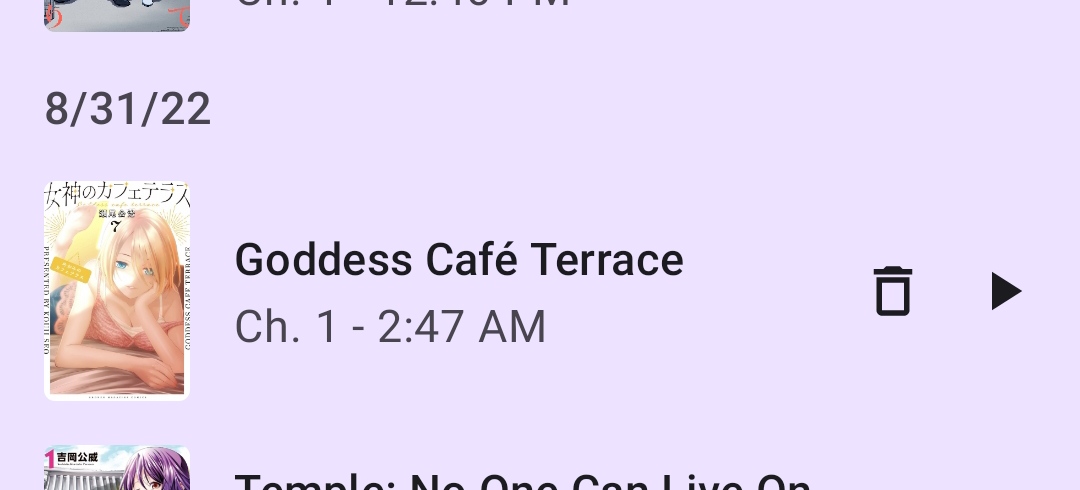 Megami no Café Terrace' estreia em abril de 2023