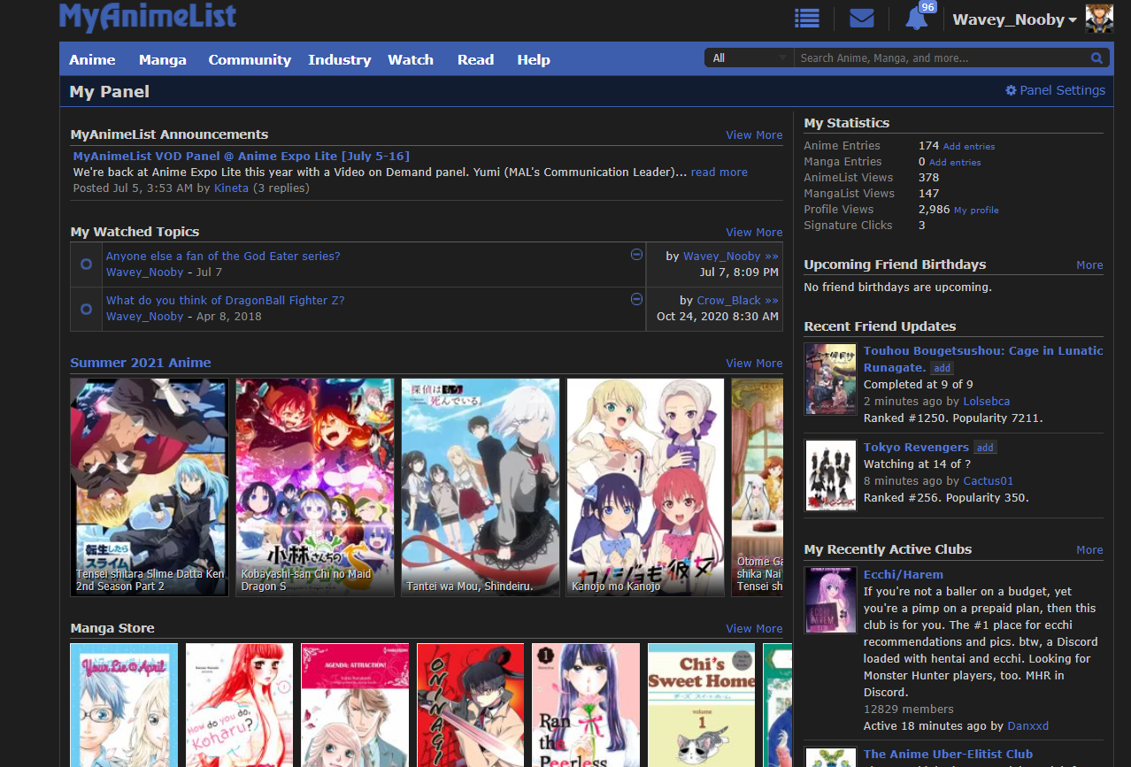 Light mode - Forums - MyAnimeList.net