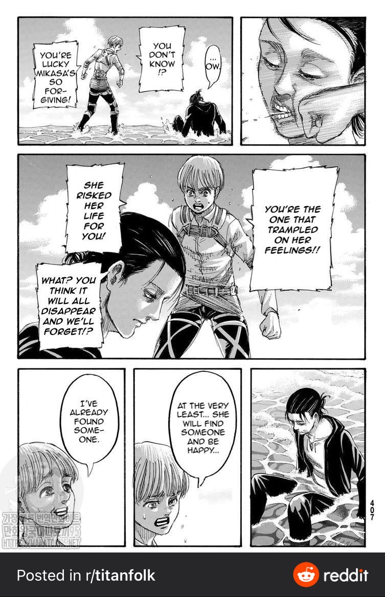 Shingeki No Kyojin Chapter 139 Ending Discussion 300 Forums Myanimelist Net