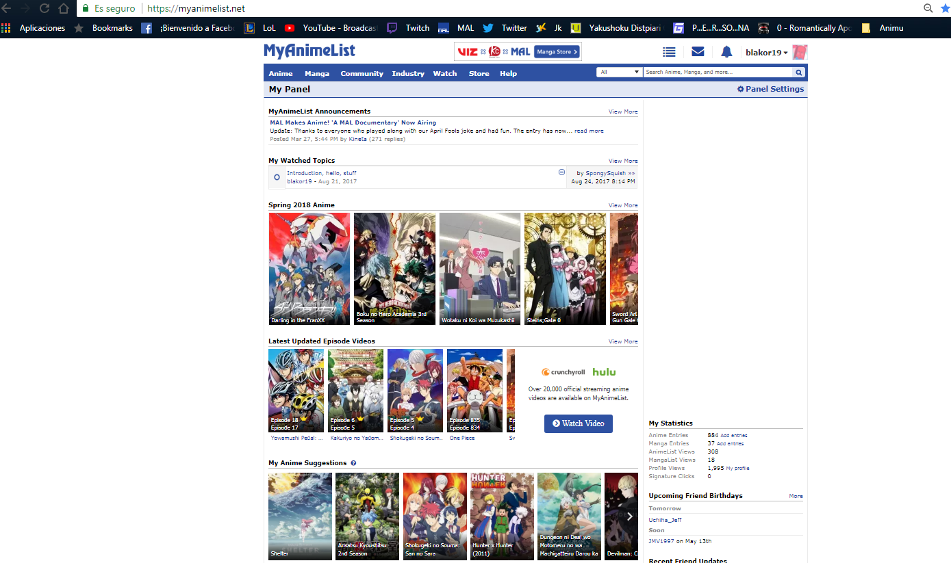 2018 Anime Watching Challenge Sign Up 1936 Forums Myanimelist Net