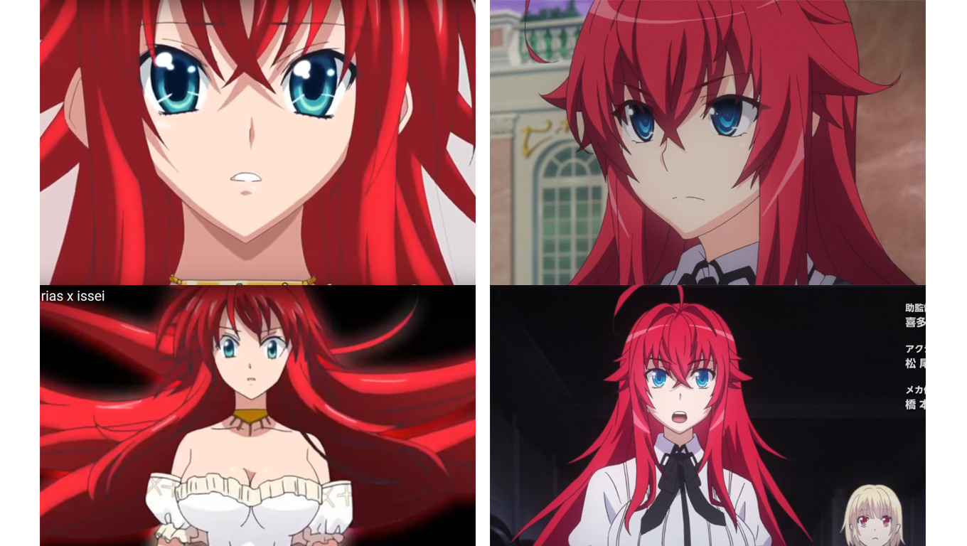 Att Style Difference (Rias Gremory) Which Do Y'all Favor? : r/HighschoolDxD