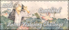 Anime Watching Challenge 2016 Banner