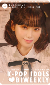 [CLOSED] K-Pop Idols Biweekly - WEEK#022 - Forums - MyAnimeList.net