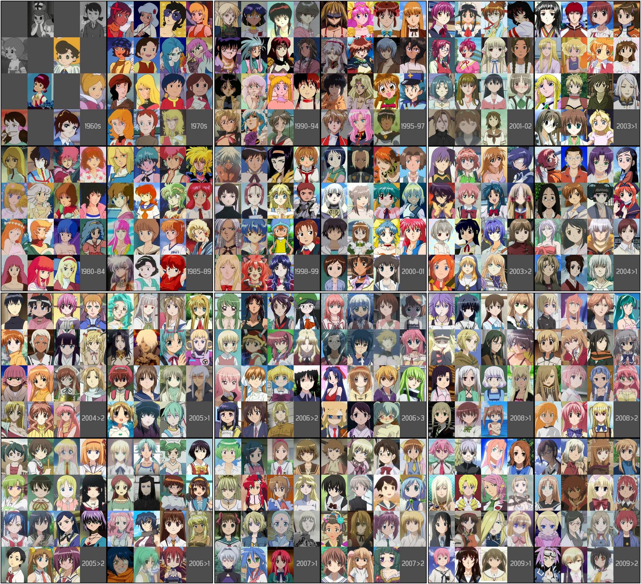 The characters' hair colors will be less colorful and more inclined ...