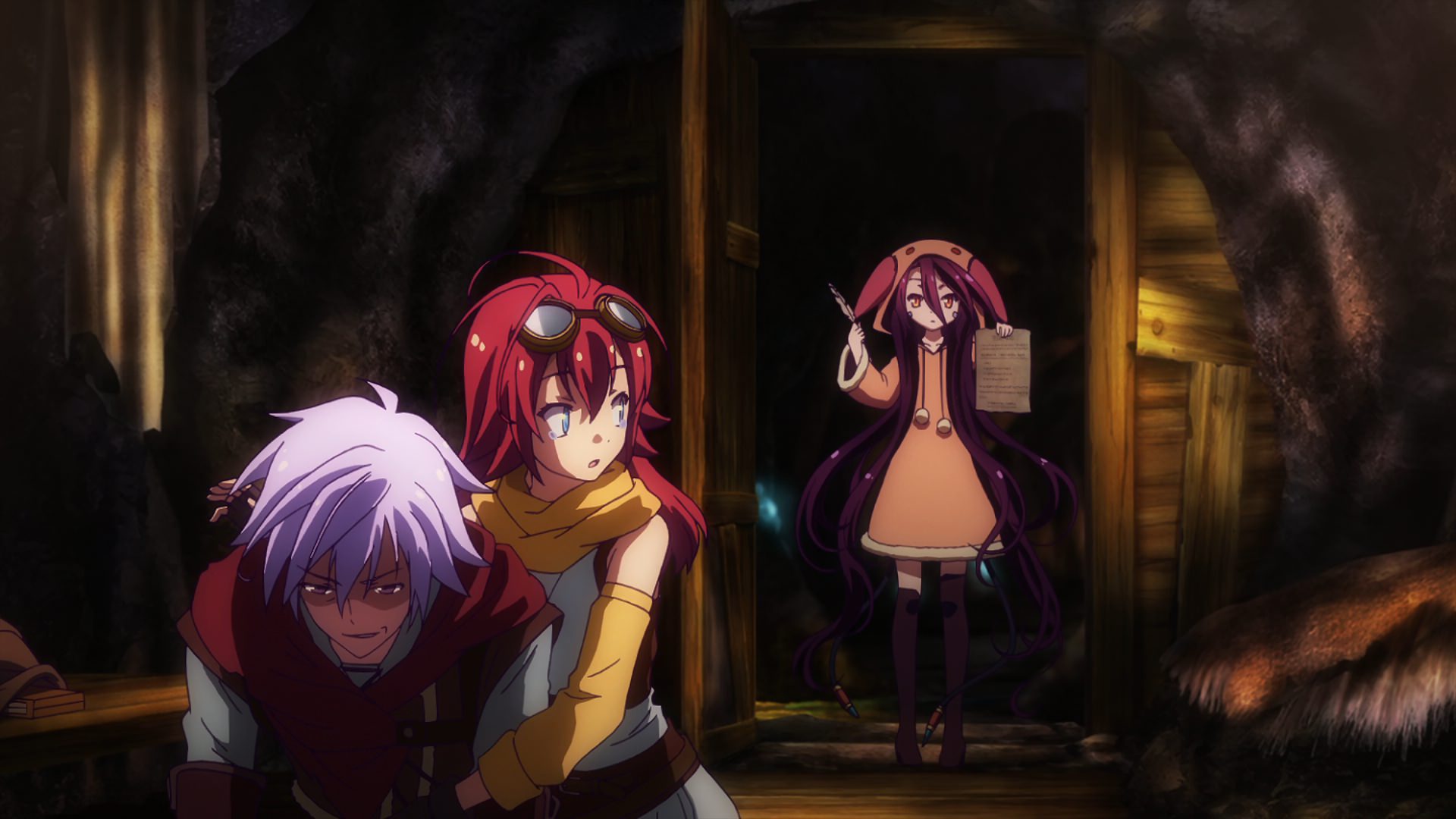 Shoujo TV Anime News - Schvi x Riku from No Game No Life Zero Movie