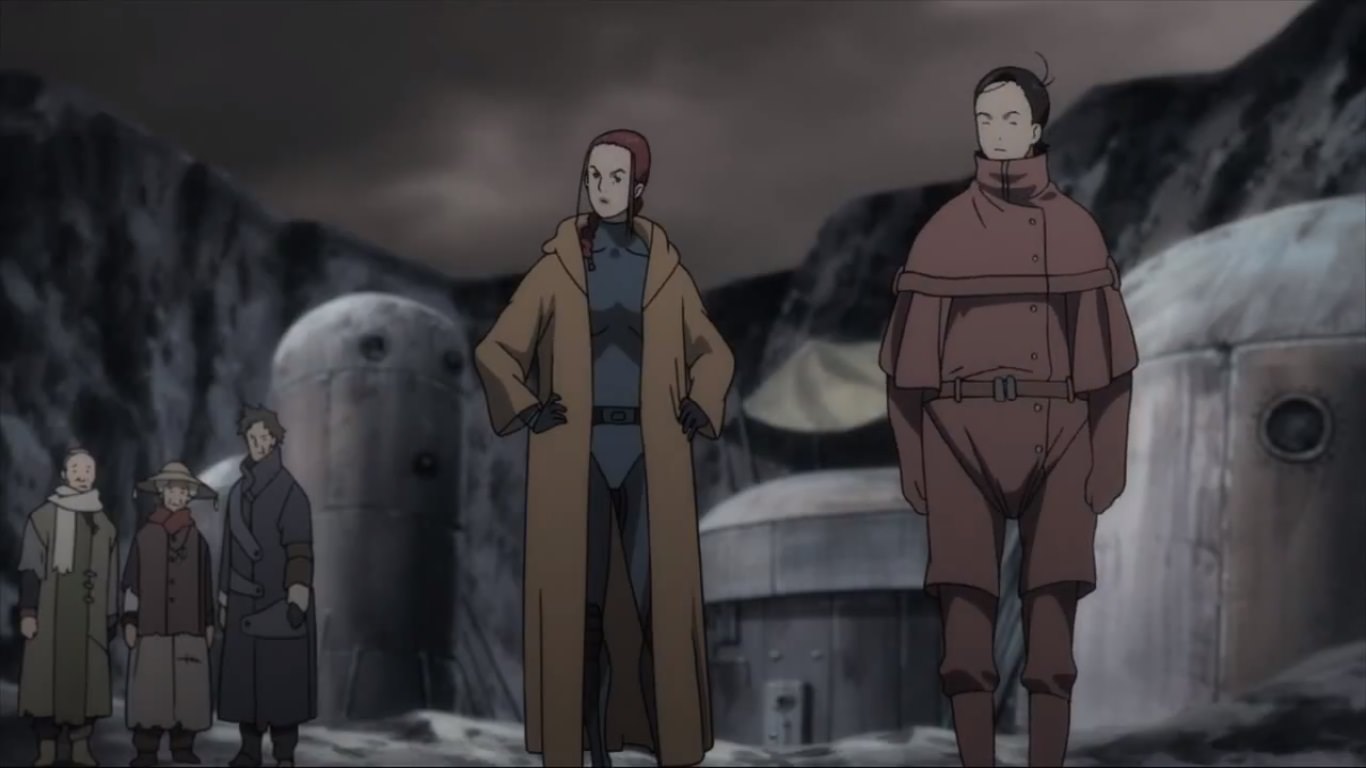 A man dressed as Proxy of Death from Ergo Proxy pictured at Wizard
