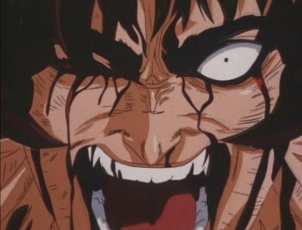 Was rewatching the 90's anime adaptation and Guts face in this