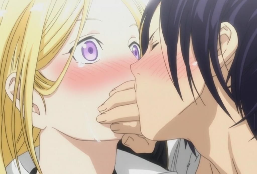 Featured image of post Noragami Anime Kiss In order to build his own shrine and