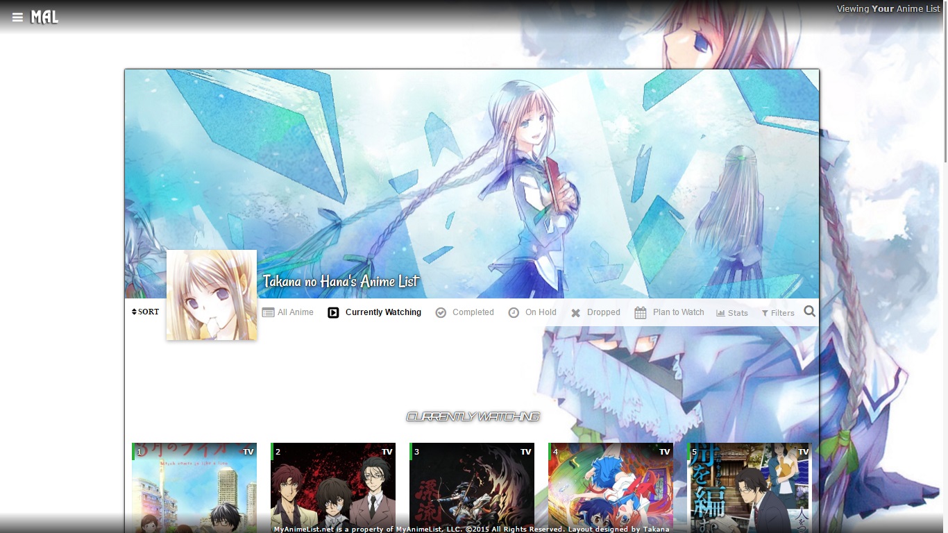 CSS - MODERN] ⭐️ Plastic Memories layout by Frajer_9 - Forums