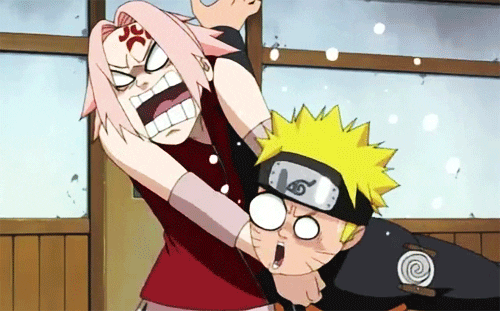 Naruto Sakura Haruno angry