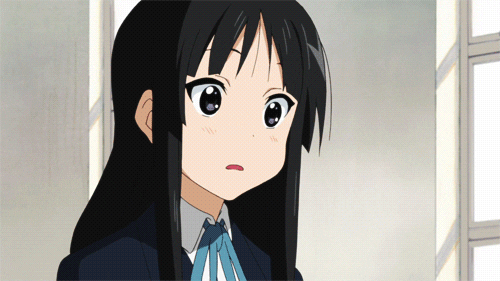 anime shocked expression gif