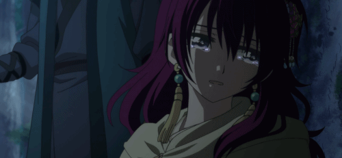 Yona crying in desperation, Yona of the Dawn