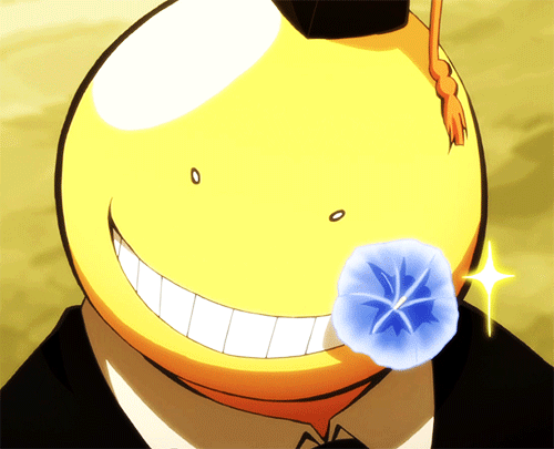 Koro-sensei smiling with twinkle, Assassination Classroom Second Season