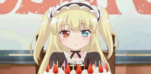 Kobato Hasegawa smiling behind birthday cake, Boku wa Tomodachi ga Sukunai Next