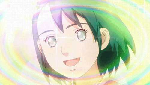 Erin Kemono no Souja Эрин аниме девушка с зелеными волосами