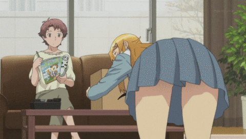 Anime Girl Shitting