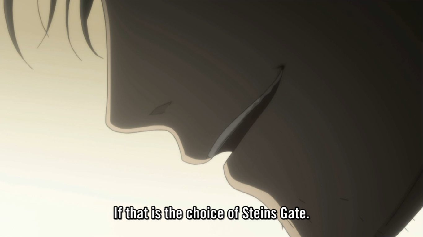 This isn't the choice of Steins Gate. - 9GAG