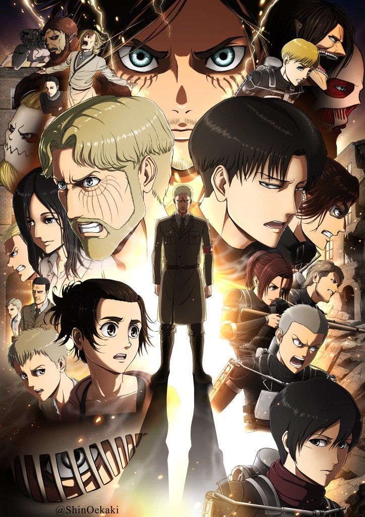 How would Wit Studio's Adult Eren,Mikasa and Armin would look like? -  Forums 