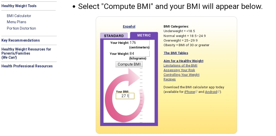 Bmi Body Mass Index Forums Myanimelist Net