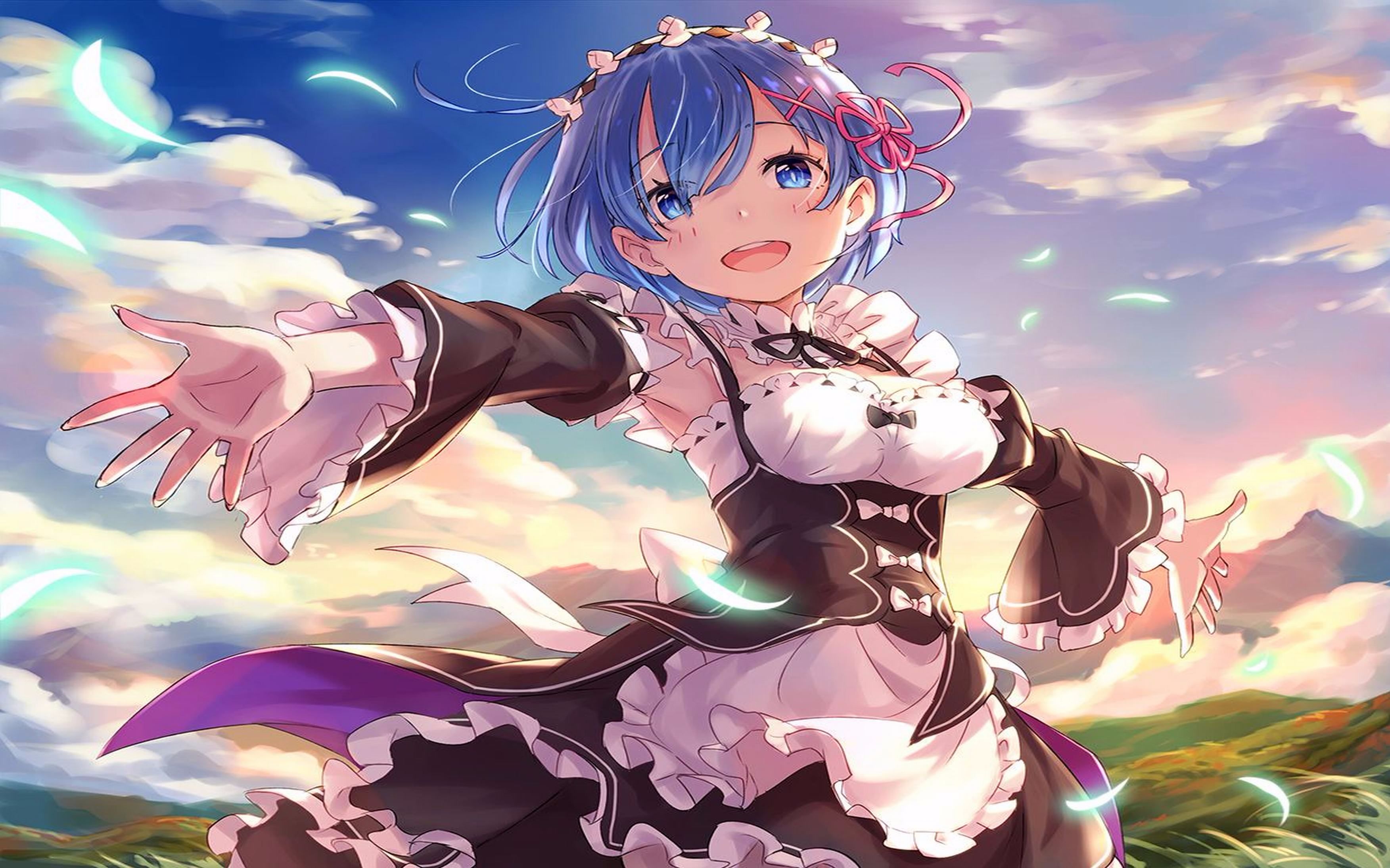 Isekai awakening cheat. Rem Wallpaper PC. 雷姆邀请你去她的房间 _ re 从零开始的异世界生活.