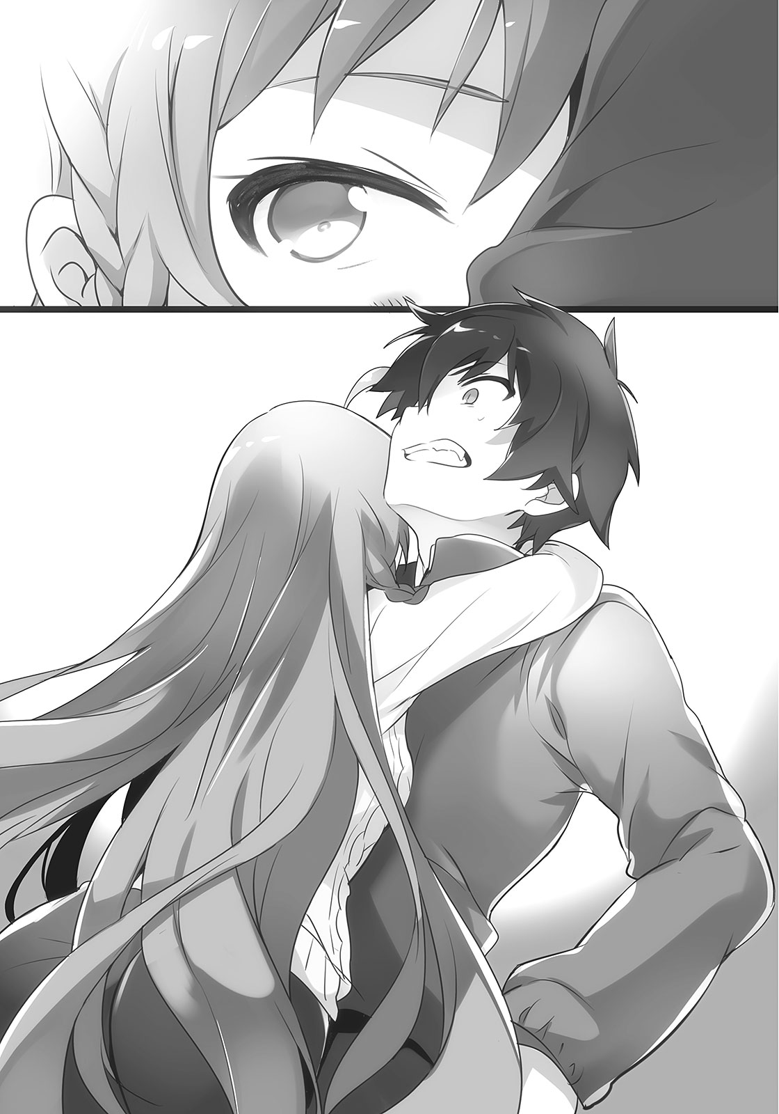 maou sadao and ashiya shirou (hataraku maou-sama! and 1 more) drawn by  itagaki_atsushi