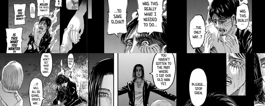 Why did Grisha tell Zeke to “stop Eren” but then still give Eren the f, kruger aot