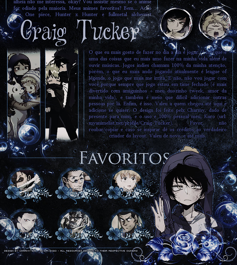 Craig-Tucker's Profile 