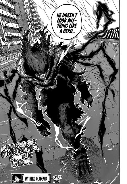 Boku No Hero Academia Chapter 317 Discussion Forums Myanimelist Net