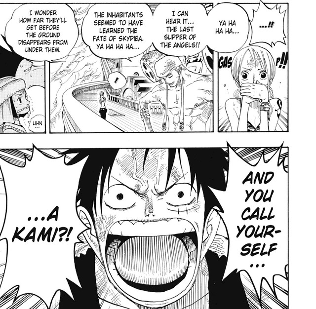 Refernce back in Skypiea (Regarding ch. 1044) : r/OnePiece