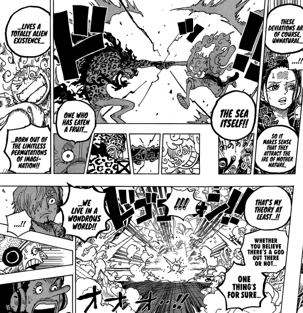 One Piece Chapter 1069 Spoilers – GEAR 5 LUFFY vs AWAKENED LUCCI