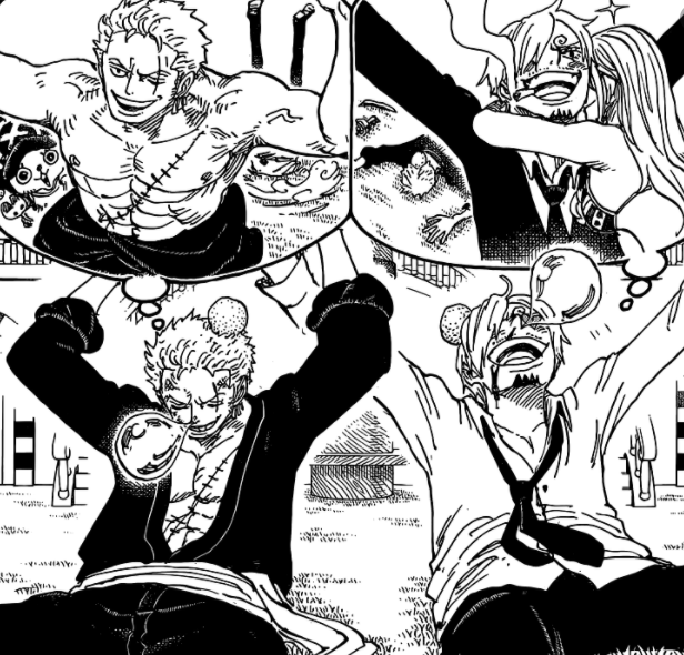 Is this Zoro and Chopper interaction from the anime online or is there a  panel/chapter from the manga? : r/OnePiece