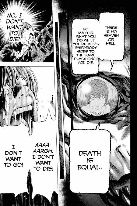 I cant believe the anime robbed us of this panel : r/deathnote