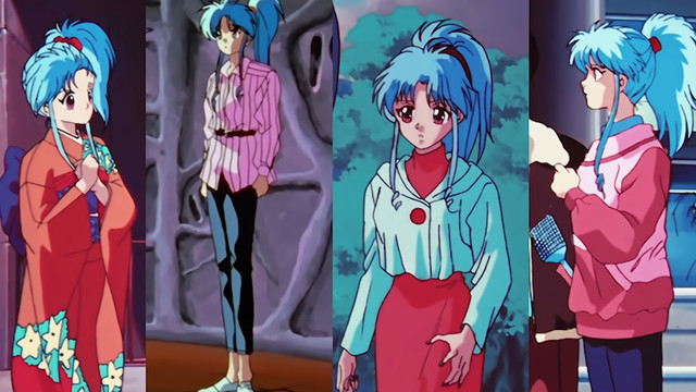 Botan from Yu Yu Hakusho in a casual 90's outfit by me : r/anime