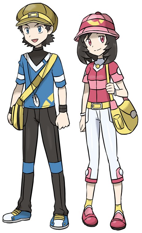 Character designs for the new Pokémon game have been leaked! - Forums ...