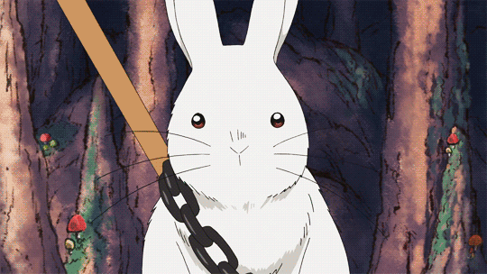 Anime easter  Anime, Rabbit gif, Crunchyroll