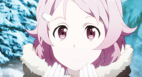 Rika Shinozaki, Sword art online anime pink hair