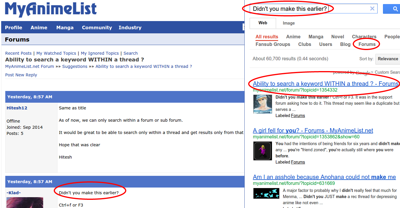 What could make MyAnimeList a better site? (60 - ) - Forums 