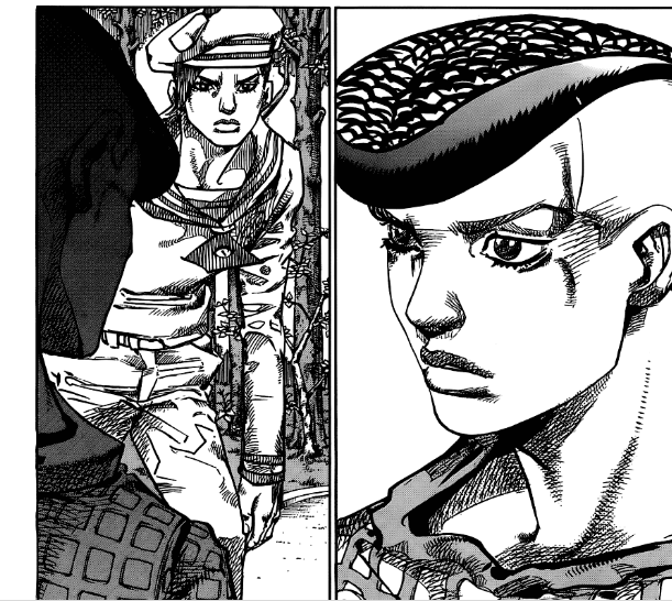 Джоджо 8. Джоджо Джоджолион. Джоджо часть 8 Джоджолион. JOJOLION битва Жуков. Джоджолион пейнинги.