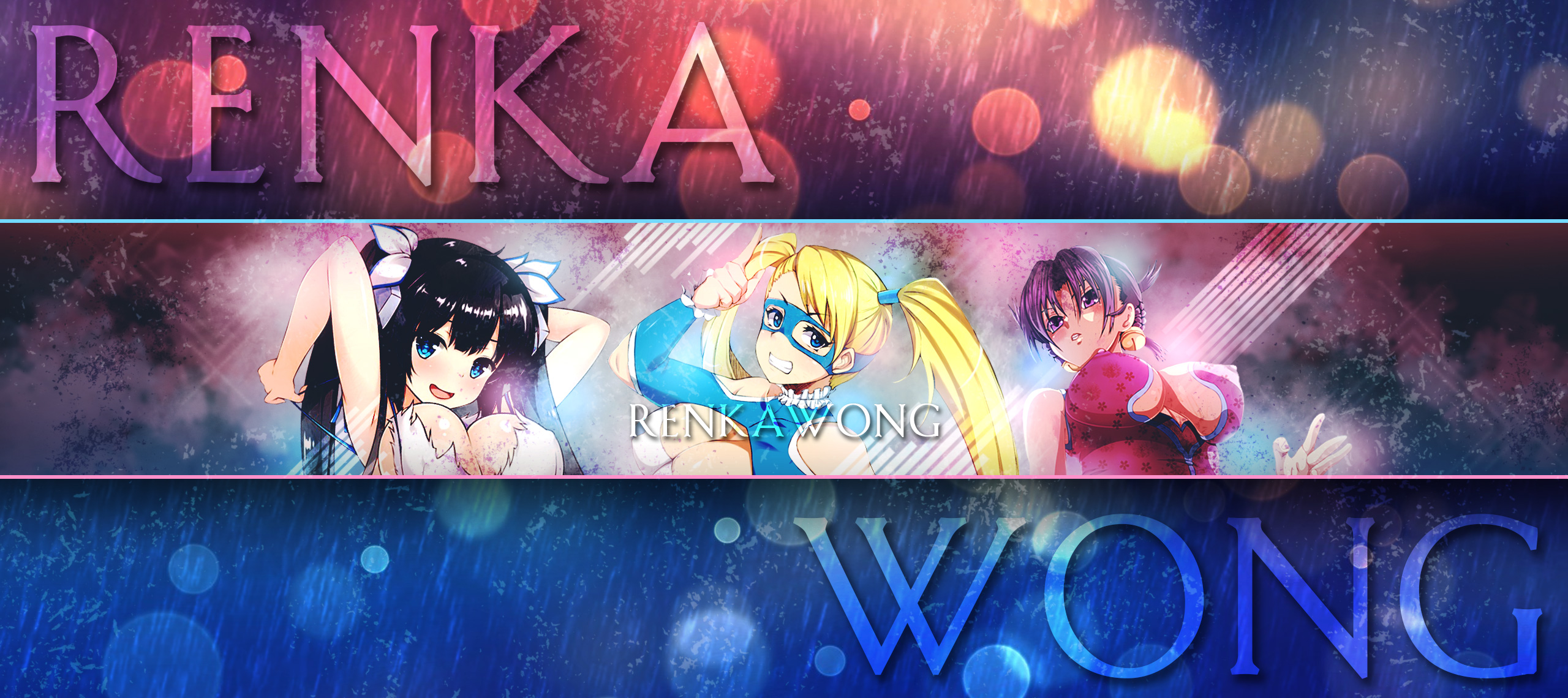 Youtube Banner 2560X1440 Anime - Fevereiro Wallpaper