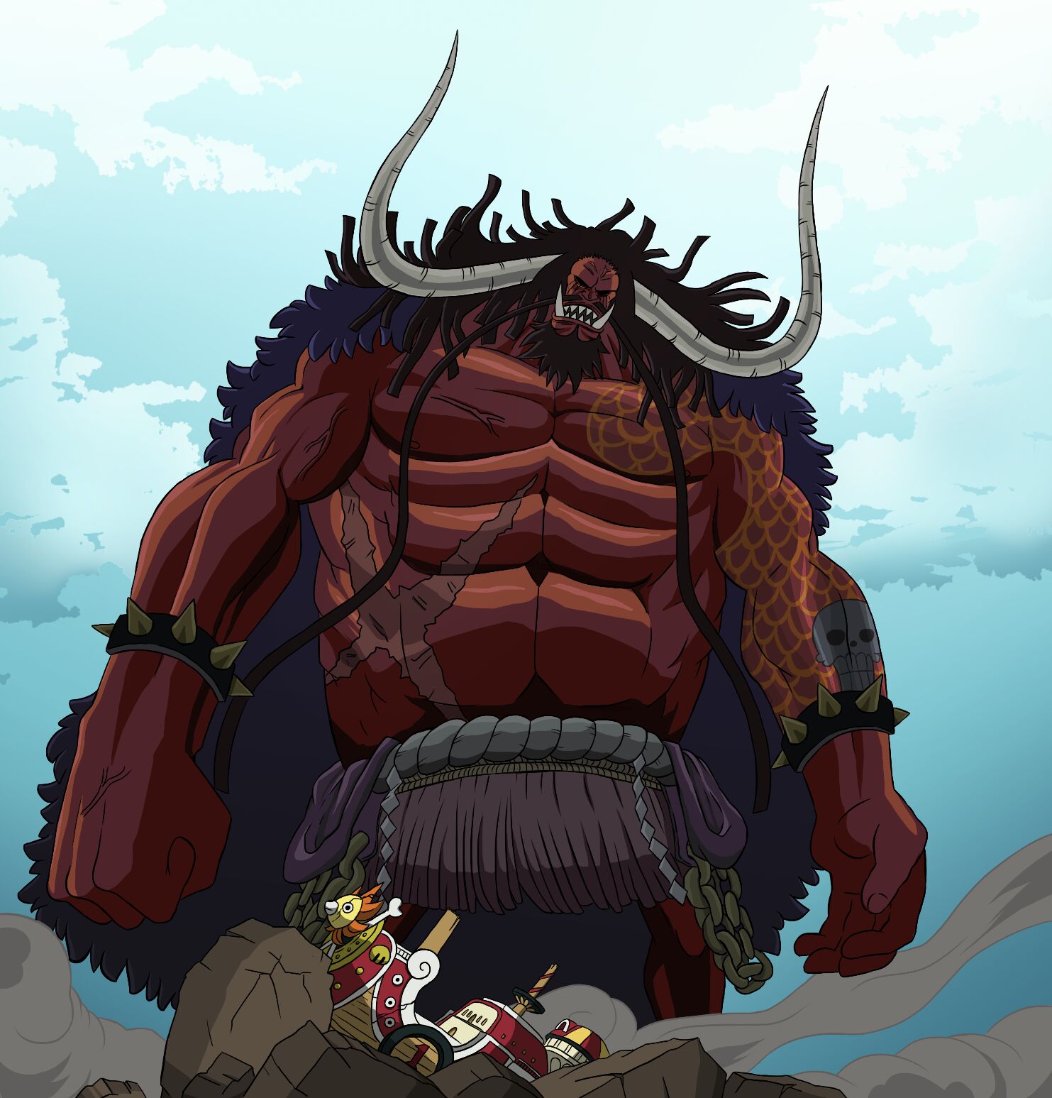 One Piece Kaido Height