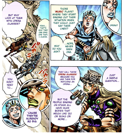 JoJo's Bizarre Adventure Part 7 Steel Ball Run Chapter 25 Discussion